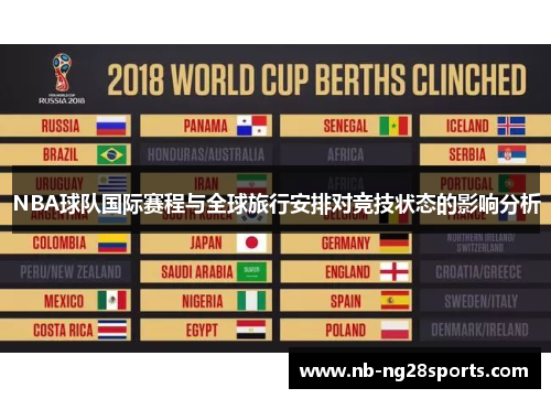 NBA球队国际赛程与全球旅行安排对竞技状态的影响分析