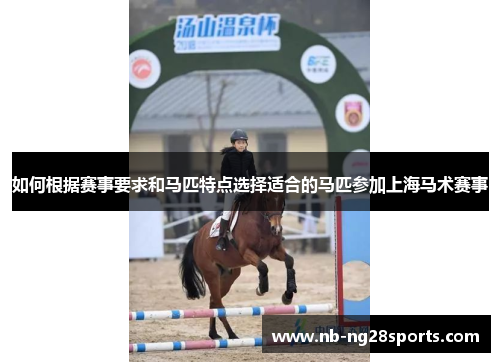 如何根据赛事要求和马匹特点选择适合的马匹参加上海马术赛事
