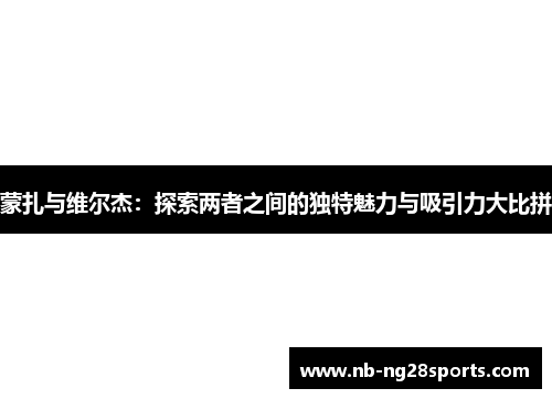 蒙扎与维尔杰：探索两者之间的独特魅力与吸引力大比拼